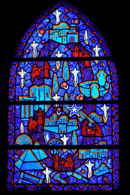 La nativité par F. Décorchémont - Eglise de Beuzeville