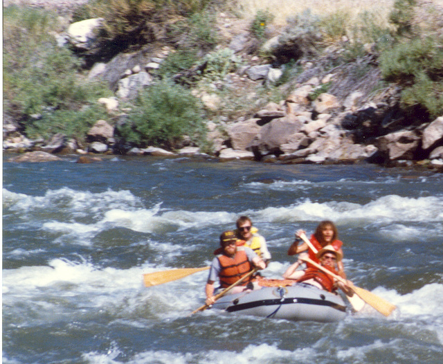 Rafting on the Arkansas River, Colorado