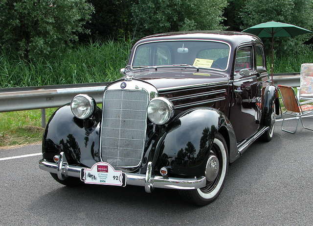 National Oldtimer Day in the Netherlands: 1952 Mercedes-Benz 170 DS