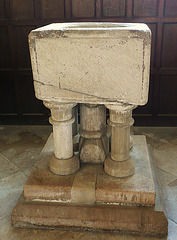 whittlesford church font