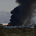 Scrapyard fire in Tucson, Arizona