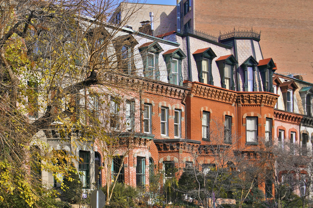 Victorian Symmetry – 21st Street near N Street N.W., Washington D.C