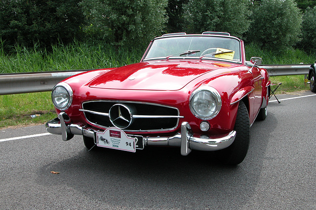 Mercs at the National Oldtimer Day: 1956 Mercedes-Benz 190 SL