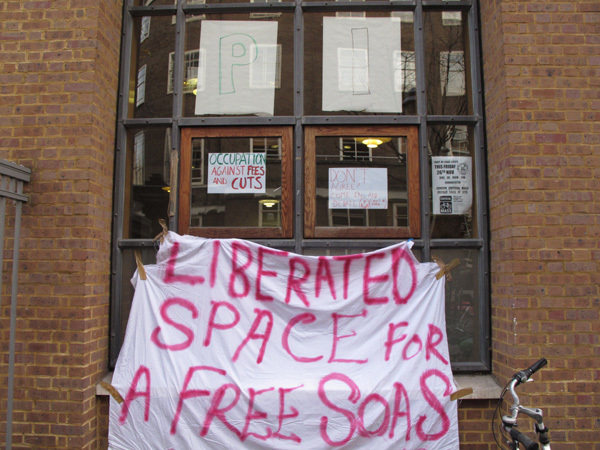 SOAS occupation