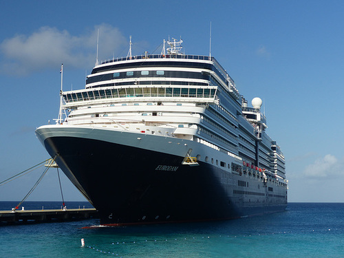 Eurodam at Grand Turk (2) - 28 January 2014
