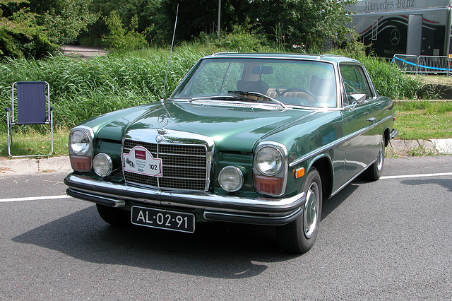 Mercs at the National Oldtimer Day: 1971 Mercedes-Benz 250 C  (American version)