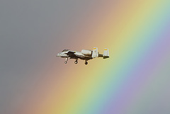 Rainbow's End - 355th Fighter Wing Fairchild A-10C Thunderbolt