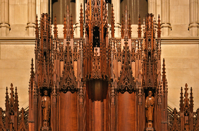 Reredos (or You Learn a New Word Every Day) – Heinz Memorial Chapel, University of Pittsburgh, Pennsylvania