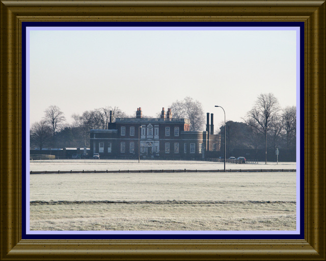 Rangers' House frosty morning