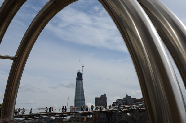 Millenium Bridge and the Shard