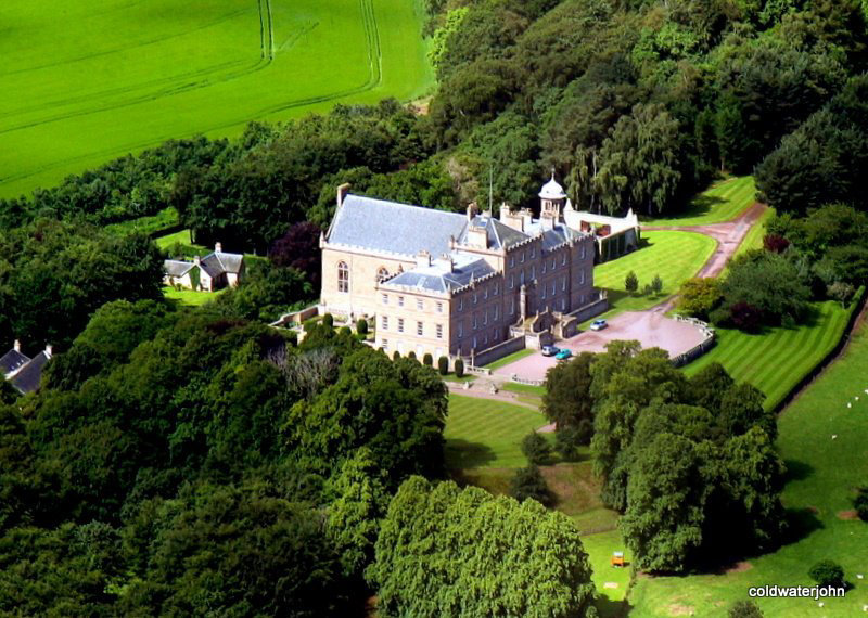 Lord Doune's home, Darnaway Castle