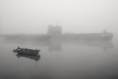 Rowing Boat and Sub