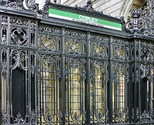 Subway Entrance – Copley Square, Boston, Massachusetts