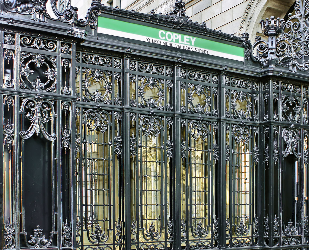 Subway Entrance – Copley Square, Boston, Massachusetts