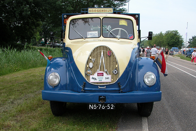 Heavy vehicles at the National Oldtimerday: 1954 Magirus-Deutz SH 3506