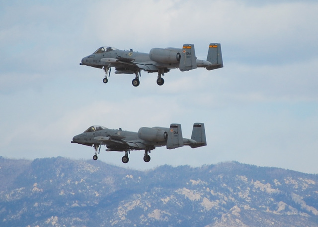 355th Fighter Wing Fairchild A-10 Thunderbolts