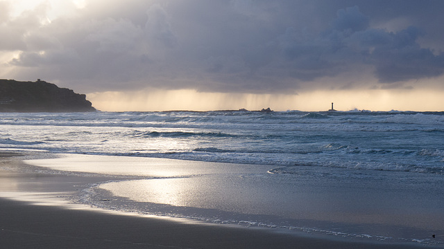 Shower over Whitesand Bay