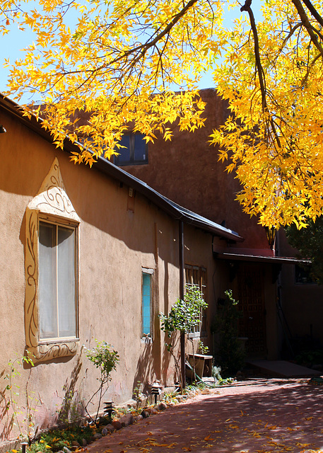 Golden courtyard