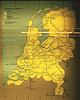 Dutch railway map