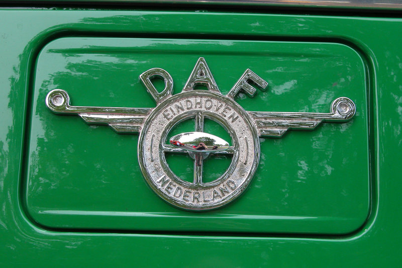 Car Badges at the National Oldtimer Day in Holland