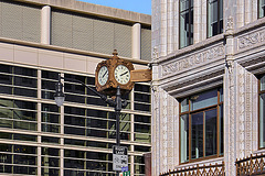 The Former Hecht's Department Store Clock – 7th Street at F Street N.W., Washington, D.C.