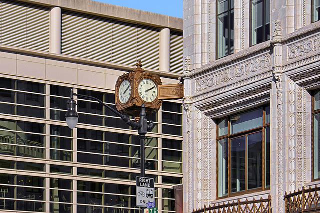 The Former Hecht's Department Store Clock – 7th Street at F Street N.W., Washington, D.C.