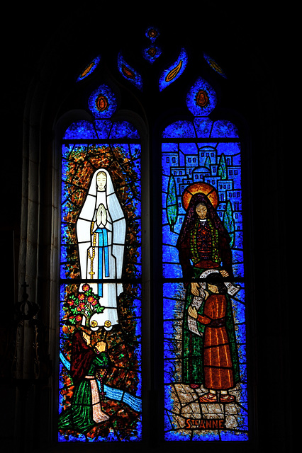 Apparition de la Vierge - Eglise de Sainte-Marthe - Eure