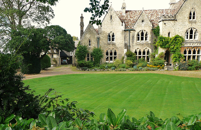 little shelford c19 vicarage, cambs, 1858-9 by kendall