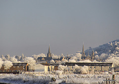 Frost over Forres -8.5 'C