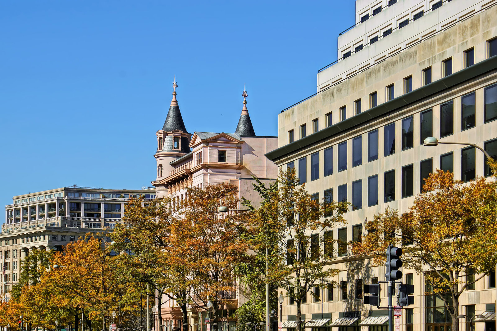 Looking Up Pennsylvania Avenue – Washington, D.C.