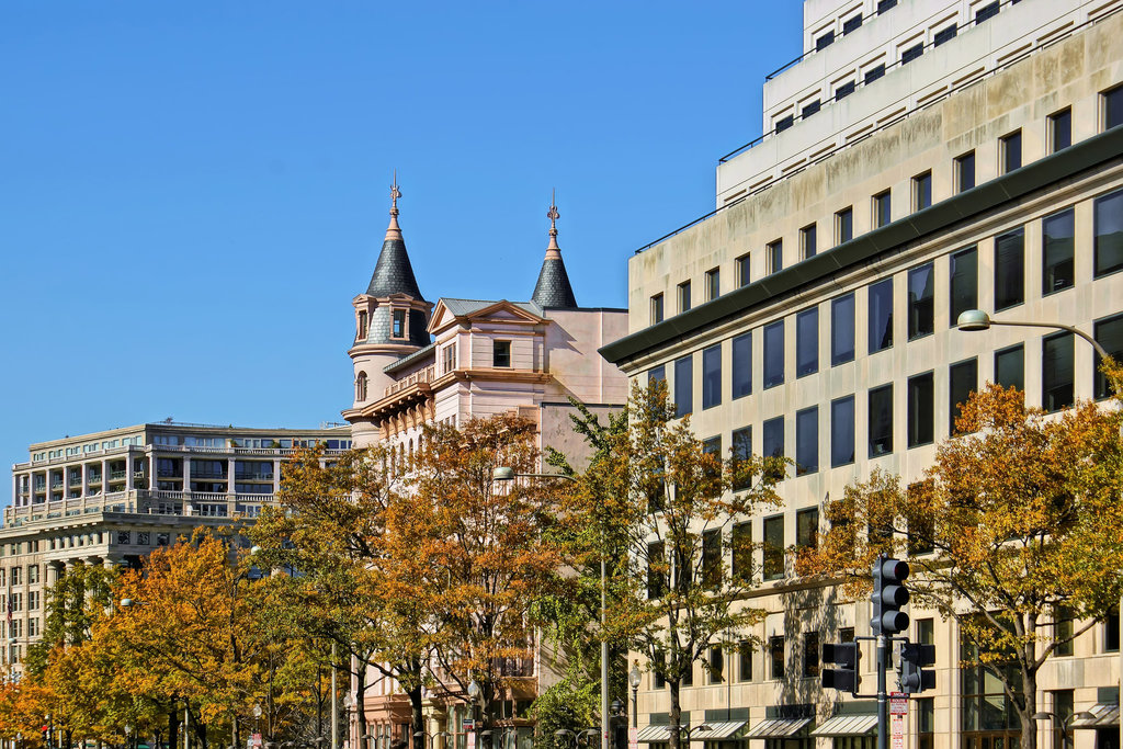 Looking Up Pennsylvania Avenue – Washington, D.C.