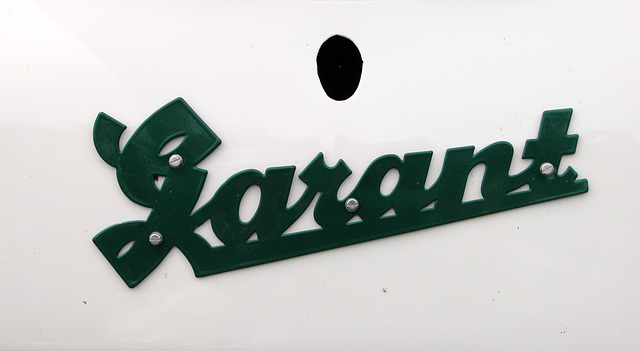 Car Badges at the National Oldtimer Day in Holland