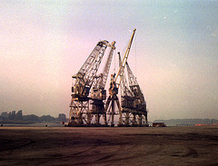 Cranes at Antwerp harbour
