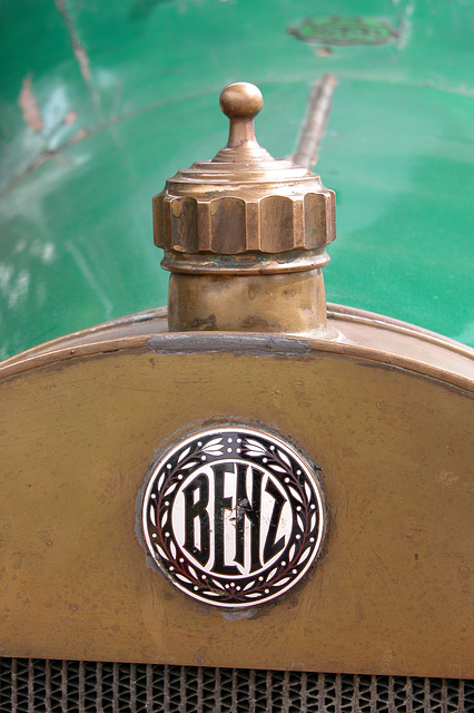 Car Badges at the National Oldtimer Day in Holland