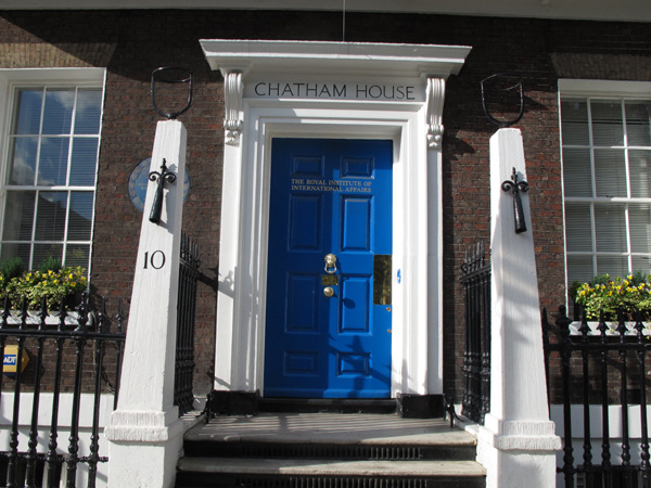 Chatham House entrance