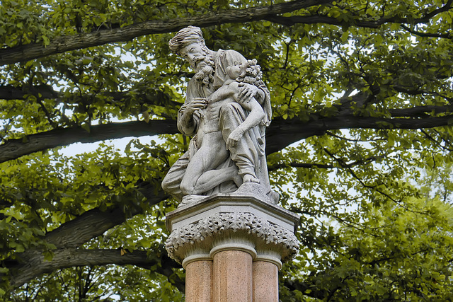 The Ether Monument Revisited – Public Garden, Boston, Massachusetts