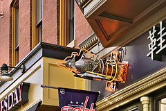 The Rocket Sign – 7th Street N.W., Between G and H Streets, Washington, D.C.