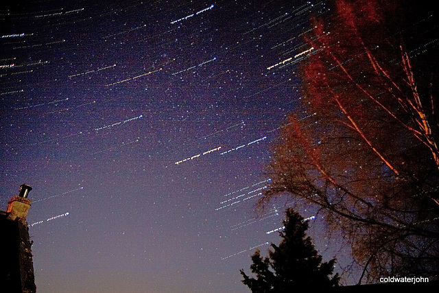 Star trails