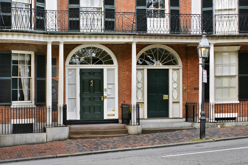 William H. Prescott's House – 55 Beacon Street, Boston, Massachusetts