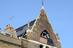 Gutted roof