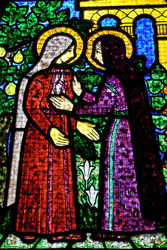 La Visitation par François Décorchemont - Eglise de Champ-Dolent