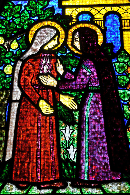 La Visitation par François Décorchemont - Eglise de Champ-Dolent