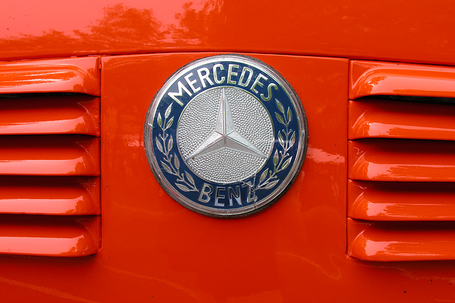 Car Badges at the National Oldtimer Day in Holland