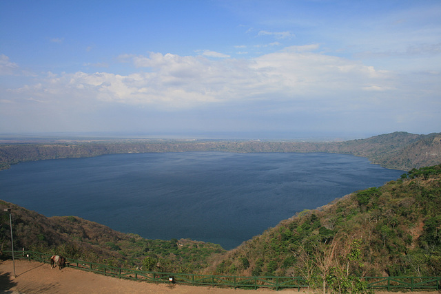 View Over Massive Crater Lake