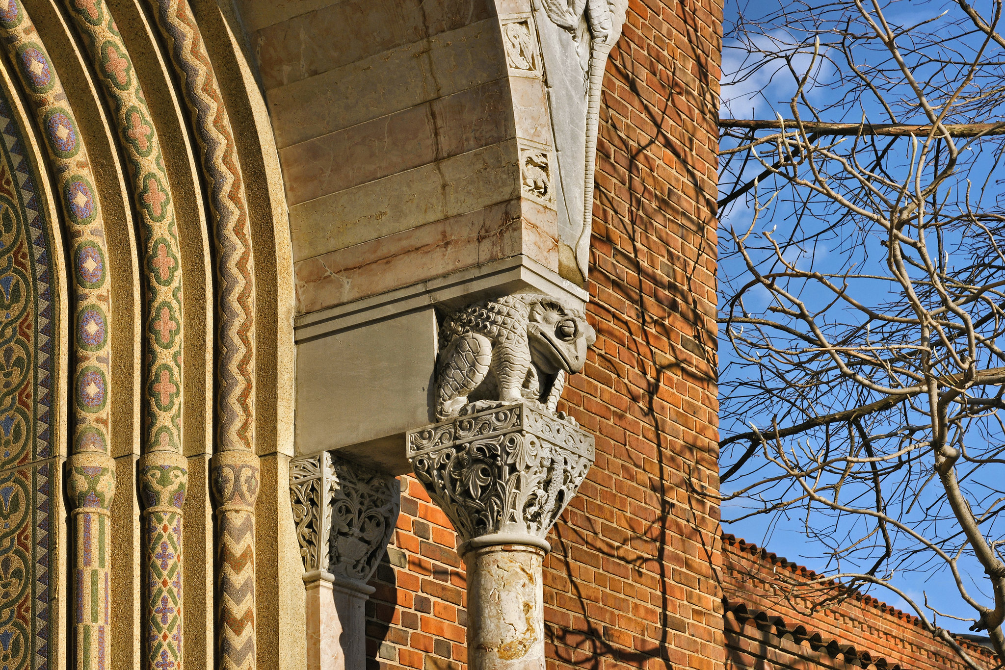 A Capital Frog – Entrance to the Reptile House, National Zoo, Washington, DC