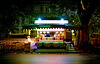 Rome Honeymoon Fuji XE-1 Night snack van 1