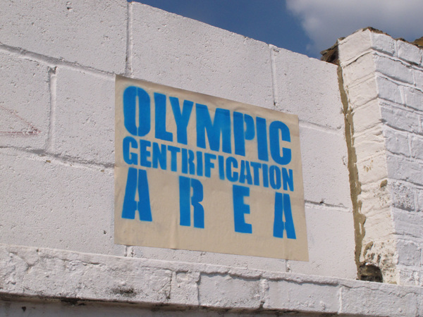 Olympic gentrification area