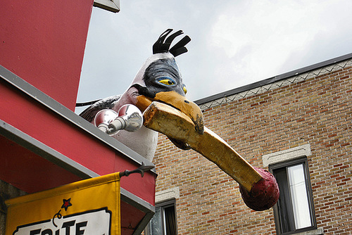 Frite Alors! Bird #2 – Rachel and Rivard, Montréal, Québec