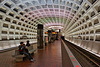 Waiting for the Metro – Archives-Navy Memorial-Penn Quarter Station, Washington, D.C.
