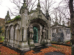 brompton cemetery, earls court,  london,mcdonald mausoleum of 1902